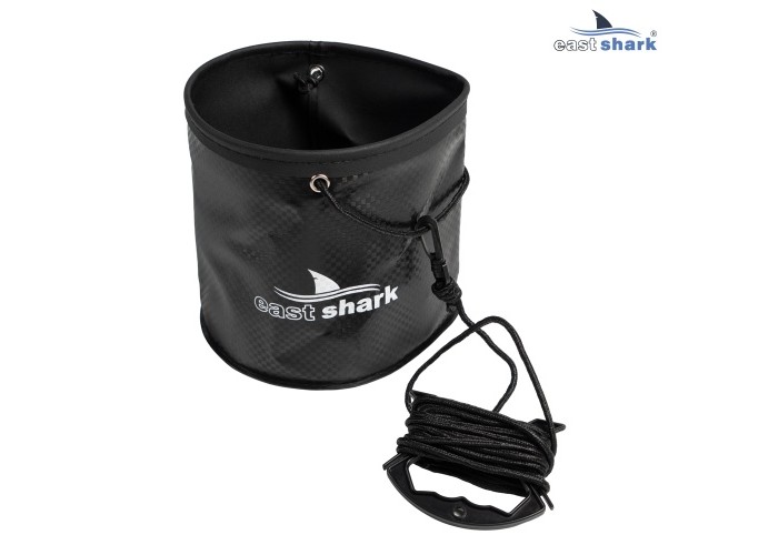 Ведро EastShark черное GB 20*20 см