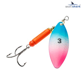 Блесна вращающаяся (уп./5шт.) EastShark Longer размер-3 (9.5 грамм) col.#649