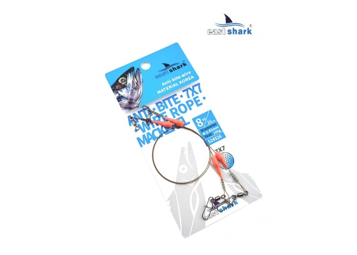 Поводок EastShark MDGS-титановый 0.39*13см