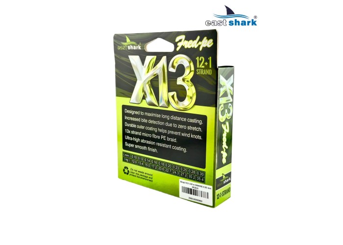 Шнур X13-150 m SINKING 0.18 mm