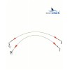 Поводок EastShark MDGS-титановый 0.39*13см