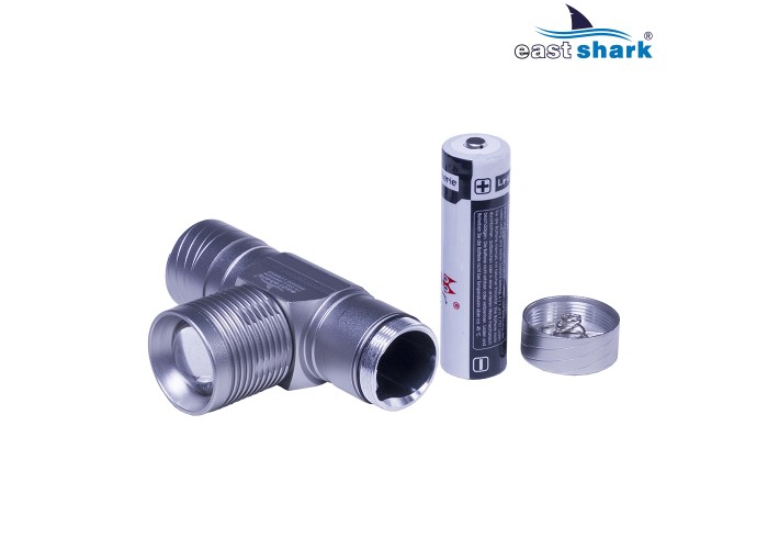 Фонарь налобный EastShark FA-008-2 синий свет
