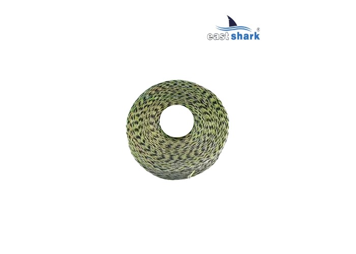 Поводковый материал 50m-X4 yellow camo 0.20mm