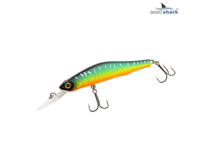 Воблер EastShark Croofed 8см. 9г. 1-2m Suspend col.#007
