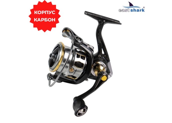 Катушка EastShark Silver SPIN 2500 Carbon body