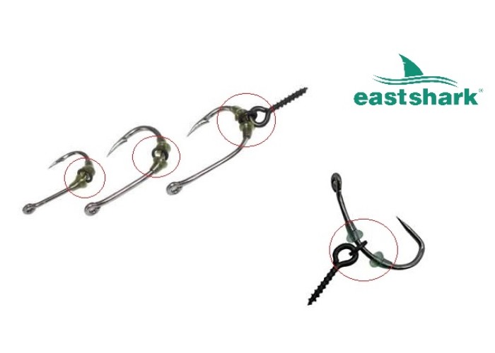 Стопор-фиксатор на крючок EastShark белый