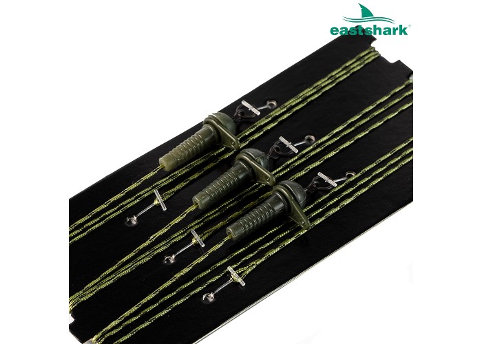 Монтаж Leadcore system with safety sleeves  45lb #007