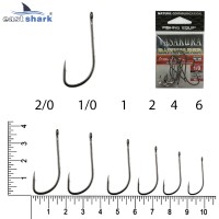 Крючки NEW EastShark Vasakura BAITHOLDER № 2/0 BL 