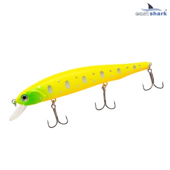 Воблер EastShark Hunt 12.5см. 18г. 0-1m Floating col.#004