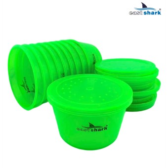 Коробка для наживки круглая G001 35*65*65 мм (УПАКОВКА 10шт)