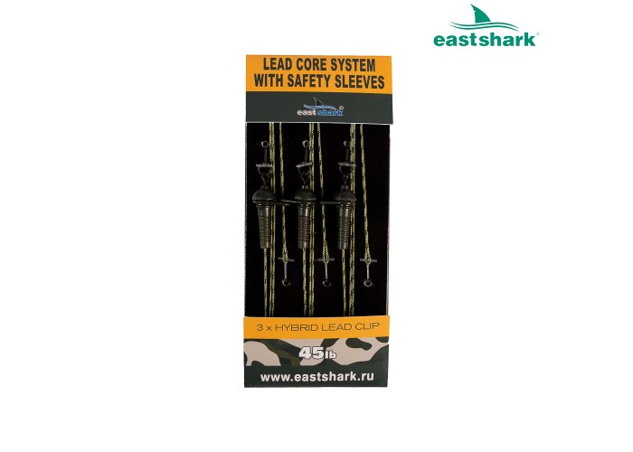 Монтаж Leadcore system with safety sleeves  45lb #007