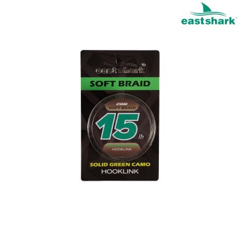 Поводковый материал  мягкий Solid green camo 15 lb 20 m
