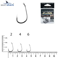 Крючки NEW EastShark Vasakura S2 № 4 BL