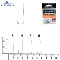 Крючки NEW EastShark Vasakura ABERDEEN NI № 2 (уп/10 шт)