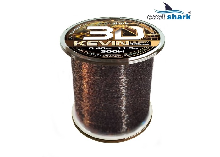 Леска EastShark KEVIN MIMICRY 3D 300м 0,30 мм
