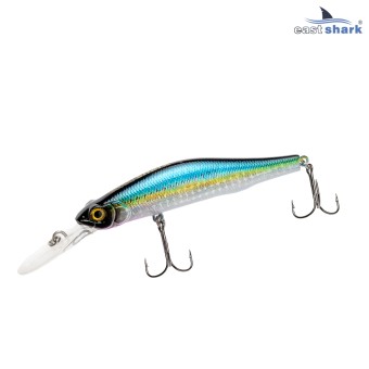 Воблер EastShark Croofed 8см. 9г. 1-2m Suspend col.#006