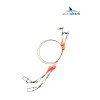 Поводок EastShark MDGS-титановый 0.39*20см